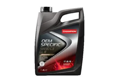 OEM SPECIFIC 5W30 C3 LL III 4L(х4) CHAMPION 1048183
