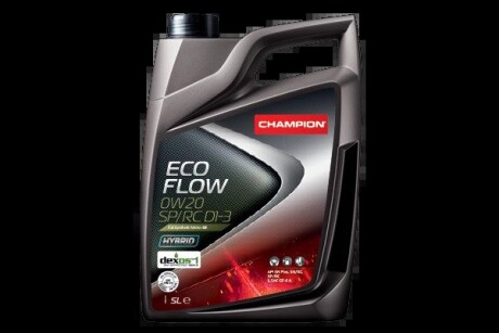 ECO FLOW 0W20 SP/RC D1-3 5L(х4) CHAMPION 1049910