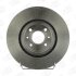 Диск тормозной передний (кртано 2) Fiat Doblo (01-), Bravo (I,II) CHA CHAMPION 561387CH (фото 1)