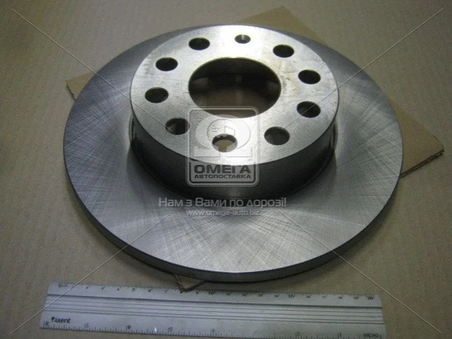 Диск гальмівний задній 2) VW Caddy III (08-15) CHAMPION 562238CH (фото 1)