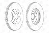 Диск тормозной передний (кратно 2) Opel Astra H (A04) (04-14), Astra H Classic Hatchback (A04) (09-) CHAMPION 562278CH (фото 2)
