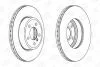 Диск тормозной передний (кратно 2) Bmw X3 (04-) CHAMPION 562350CH (фото 2)