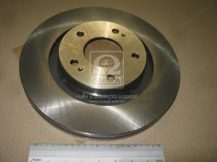 Диск тормозной передний (кратно 2) Citroen C-Crosser (Vu_, Vv_) (07-) / Mitsubishi Outlander I (Cu_W) (01-08) CHAMPION 562528CH
