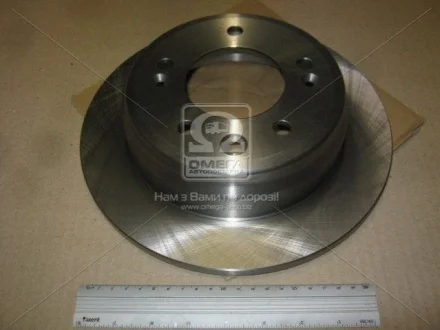 Диск гальмівний задній 2) Hyundai Elantra (HD), i30 (07-12), ix35 (09-), Tucson (04-10)/Kia Ceed (12-18) CHAMPION 562553CH