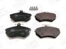Колодки тормозные дисковые передние Chery Amulet (03-10)/ VW Caddy II CHAMPION 571357CH (фото 1)