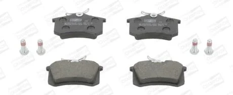 Колодки тормозные дисковые задние Citroen Berlingo (96-11)/VW Polo III (95-09) CHAMPION 571361CH