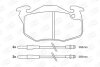 CITROEN гальмівні колодки передні ZX 91-,Peugeot,Renault Clio CHAMPION 571525CH (фото 2)