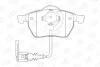 Колодки тормозные дисковые передние AUDI A3, S3 Quattro, TT, TT Quattro SEAT Leon, Toledo SKODA Octavia VW Beetle, Bora, Golf (4) CHAMPION 571984CH (фото 2)