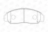 Колодки тормозные дисковые передние HONDA ACCORD VII (CM) 02-08, CIVIC IX Saloon (FB) 11- CHAMPION 572449CH (фото 2)