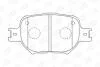 Колодки гальмівні дискові передні TOYOTA CALDINA Estate (_T24_) 02-07, CELICA Coupe (_T23_) 99-06 CHAMPION 572517CH (фото 2)