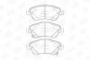 Колодки тормозные дисковые передние TOYOTA Auris CHAMPION 572524CH (фото 2)