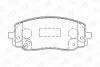 Колодки тормозные дисковые передние HYUNDAI i10 I (PA) 07-|KIA PICANTO I (SA) 04-12 CHAMPION 572526CH (фото 2)