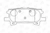 Колодки гальмівні дискові задні LEXUS RX (_U3_) 03-08|TOYOTA HARRIER (_U3_) 03-13 CHAMPION 572621CH (фото 2)
