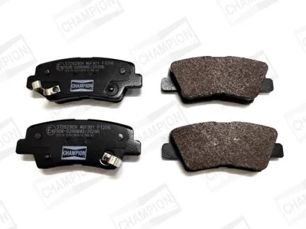 Колодки тормозные дисковые задние HYUNDAI ACCENT IV (RB) 10-, ACCENT IV Saloon (RB) 10- CHAMPION 572629CH