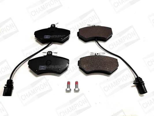 Колодки гальмівні дискові передні (з болтами та датчиками) Audi A4 (B5,B6,B7)/ VW Passat B5 CHAMPION 573006CH (фото 1)