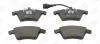 Колодки тормозные дисковые передние VW T5 CHAMPION 573160CH (фото 1)