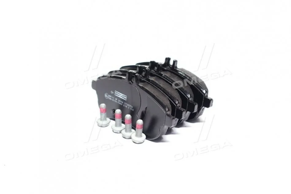 Колодки тормозные дисковые передние MB C-class CHAMPION 573257CH (фото 1)