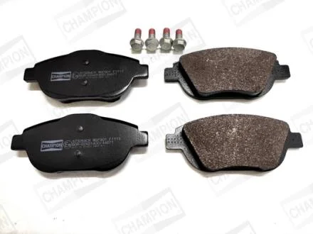 Колодки гальмівні дискові передні/задні CITROEN C3 AIRCROSS II (2R_, 2C_) 17-, C3 III (SX) 16-|OPEL CORSA F 19- CHAMPION 573264CH