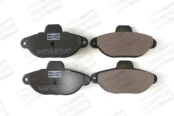 Колодки гальмівні дискові CHAMPION 573267CH (фото 1)