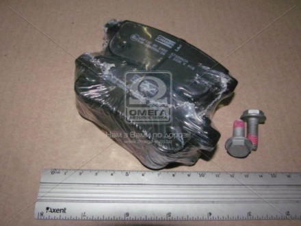 Колодки гальмівні дискові задні RENAULT Megane III / Megane Coupe III CHAMPION 573286CH (фото 1)