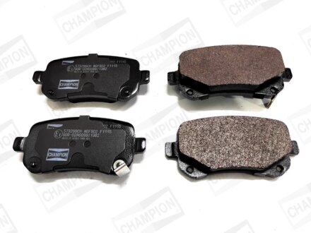 CHRYSLER гальмівні колодки задн.Grand Voyager 07- CHAMPION 573299CH