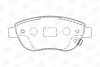 OPEL гальмівні колодки передн.Corsa D, FIAT 500 CHAMPION 573308CH (фото 2)