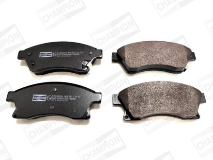 Колодки тормозные дисковые передние CHEVROLET AVEO Saloon (T300) 11-, CRUZE (J300) 09-|OPEL ASTRA J (P10) 09-15 CHAMPION 573332CH