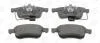 Колодки тормозные дисковые передние FIAT DOBLO Box Body/MPV (223_) 00-, DOBLO Bus (263_) 09- CHAMPION 573334CH (фото 1)