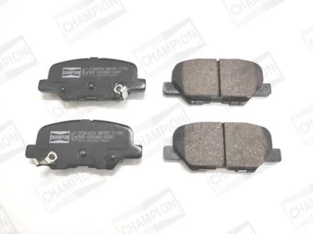 Колодки тормозные дисковые задние CITROEN C4 AIRCROSS 10-|MAZDA 6 Estate (GJ, GL) 12- CHAMPION 573442CH