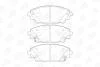 Колодки тормозные дисковые передние Mazda 3 (BM) (13-) CHAMPION 573611CH (фото 2)