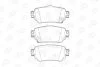 Колодки гальмівні дискові задні Nissan X-Trail III, Qashqai II, Leaf (17-)/ Renault Kadjar (15-) CHAMPION 573658CH (фото 2)