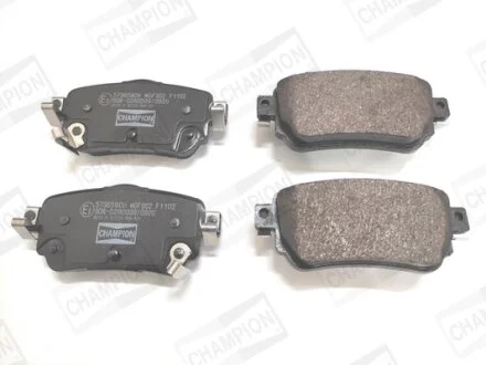 Колодки тормозные дисковые задние Nissan X-Trail III, Qashqai II, Leaf (17-)/ Re CHAMPION 573658CH