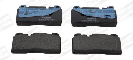 Колодки тормозные дисковые передние Audi A6 (C7), Q5 (12-17)/ Porsche Macan (14- CHAMPION 573688CH