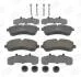 Колодки тормозные дисковые передние Sprinter/ VW Crafter 5T (06-) CHAMPION 573726CH (фото 1)