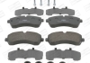 Колодки гальмівні дискові передні Sprinter/ VW Crafter 5T (06-) CHAMPION 573726CH (фото 2)