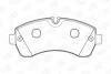 Колодки тормозные дисковые передние Sprinter/ VW Crafter 5T (06-) CHAMPION 573726CH (фото 2)