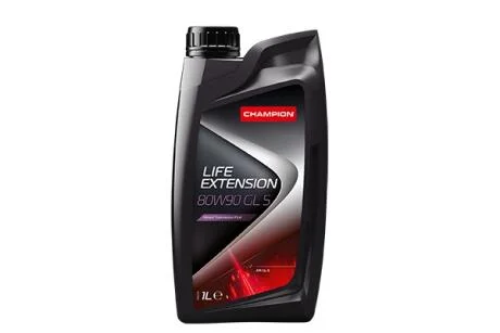 Трансмиссионное масло Champion Life Extension GL-5 80W-90 минеральное 1 л CHAMPION 8204609