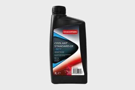 COOLANT STANDARD G11 -36°C 1L(х12) CHAMPION 8220357 (фото 1)