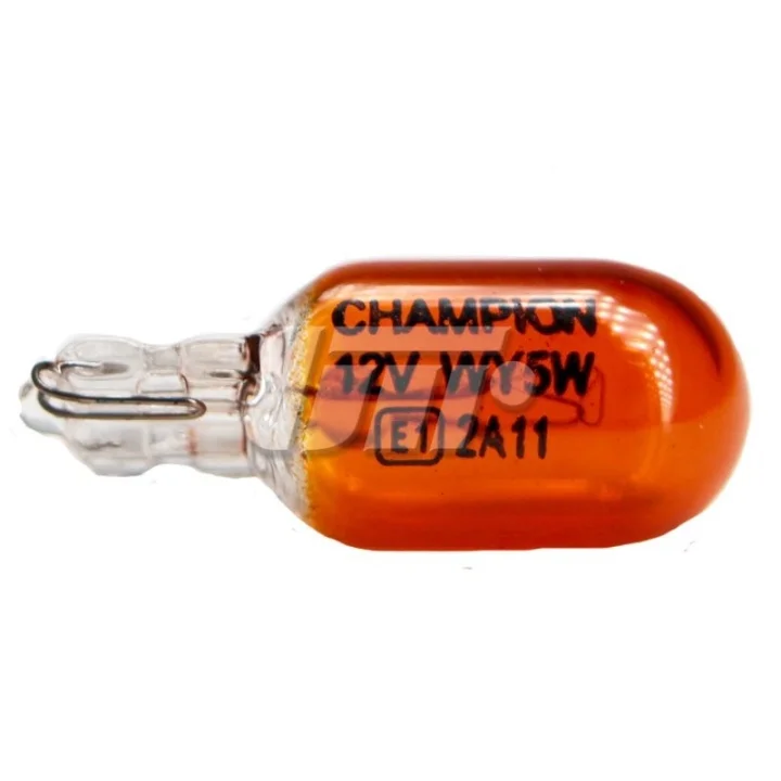 Автолампа Champion WY5W W2,1x9,5d 5 W оранжевая CHAMPION CBM64S (фото 1)