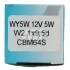 Автолампа Champion WY5W W2,1x9,5d 5 W оранжевая CHAMPION CBM64S (фото 3)