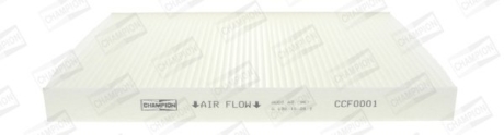 Фильтр воздуха салона CHAMPION CCF0001 (фото 1)