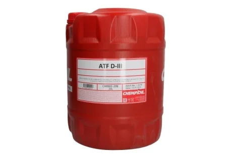 Трансмісійна олива ATF Chempioil CHATFDIII20LPL