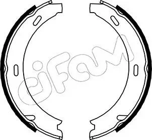 DB щоки ручного гальма W203 CIFAM 153-233