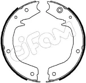 MITSUBISHI Комплект барабанних колодок PAJERO II (V3_W) 3.2 DiD 4WD 05-07 CIFAM 153-267 (фото 1)