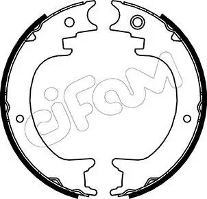 TOYOTA гальмівні колодки задні SIENNA 3.5 10-, SUBARU, LEXUS CIFAM 153-389 (фото 1)