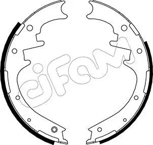 FORD Комплект барабанних колодок RANGER (ET) 2.2 07-09, MAZDA B-SERIE (UF) 1.8 91-00 CIFAM 153-561 (фото 1)