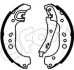 VW Комплект барабанних колодок T-CROSS (C11, D31) 1.6 TDi 18-, AUDI A1 Sportback (GBA) 40 TFSI 18-, SKODA KAMIQ (NW4) 1.5 TSI 19- CIFAM 153-722 (фото 1)