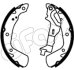 VW Комплект гальмівних колодок POLO VI 1.0 17-, SKODA FABIA II 1.2-1.9 06- CIFAM 153-741 (фото 1)