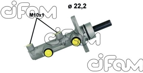 TOYOTA Головний гальм. циліндр YARIS 1.0 05-11 CIFAM 202-1233