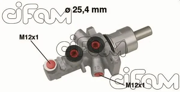 Головний гальмівний циліндр BMW X5 00-(D1=25,40/22,2mm, +ESP)(TRW) CIFAM 202-566 (фото 1)
